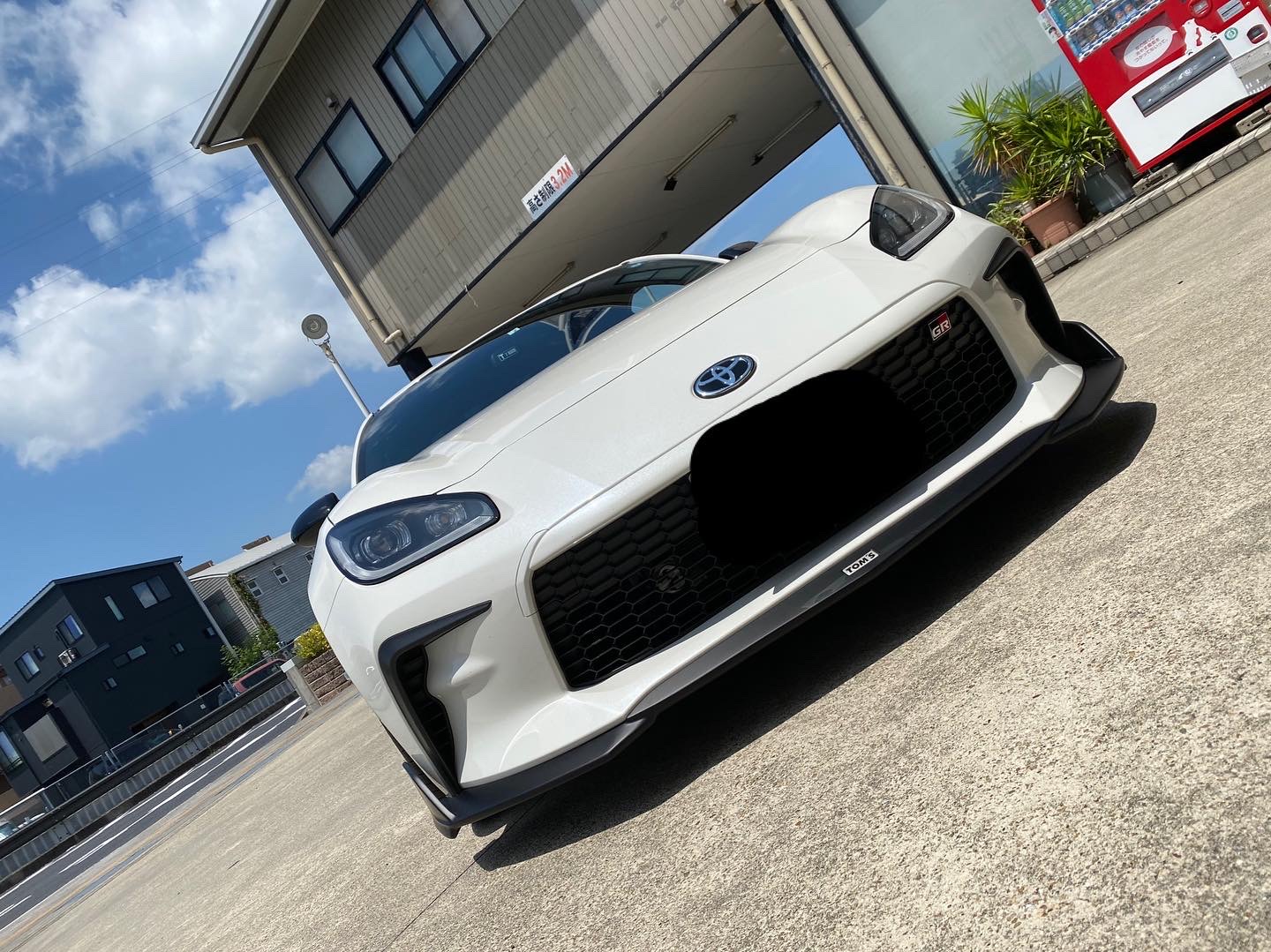 GR86 くり貫き RZ ハイμスポーツブレーキパッド 新車外し
